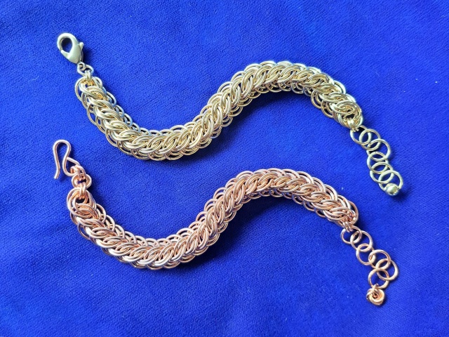 Scaled Half-Persian Bracelets