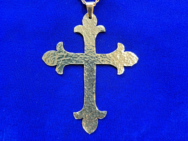 Hammered Flared Crosses