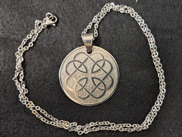 Celtic Father's Knot Medallion