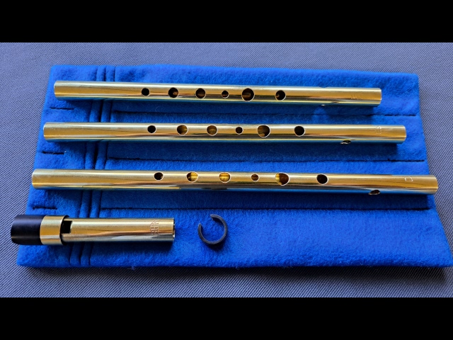 Custom Brass Session Whistle Set